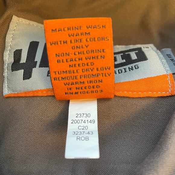 Duluth Trading 40 Grit Slim Fit Cargo Work Pants Brown Men’s 38x32 Stretch - Picture 4 of 10